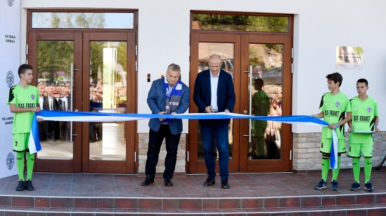 PM Orbán Opens Football Academy In Serbia