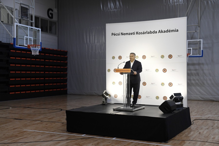 PM Inaugurates National Basketball Academy In Southern Hungary