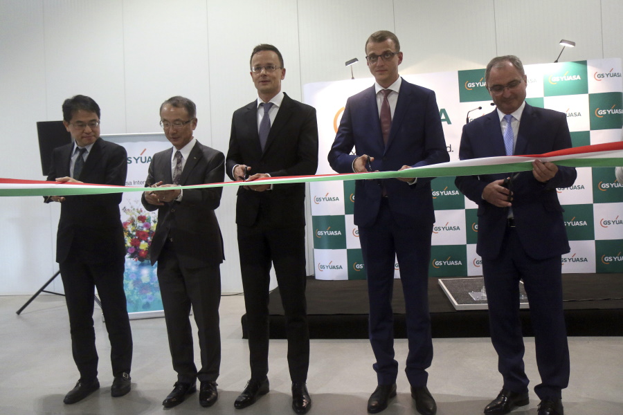 Video: GS Yuasa Opened First European Plant In Miskolc
