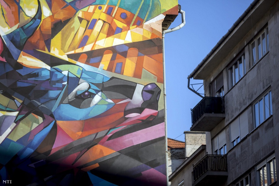 Street Art Company Takes Murals To New Heights In Budapest