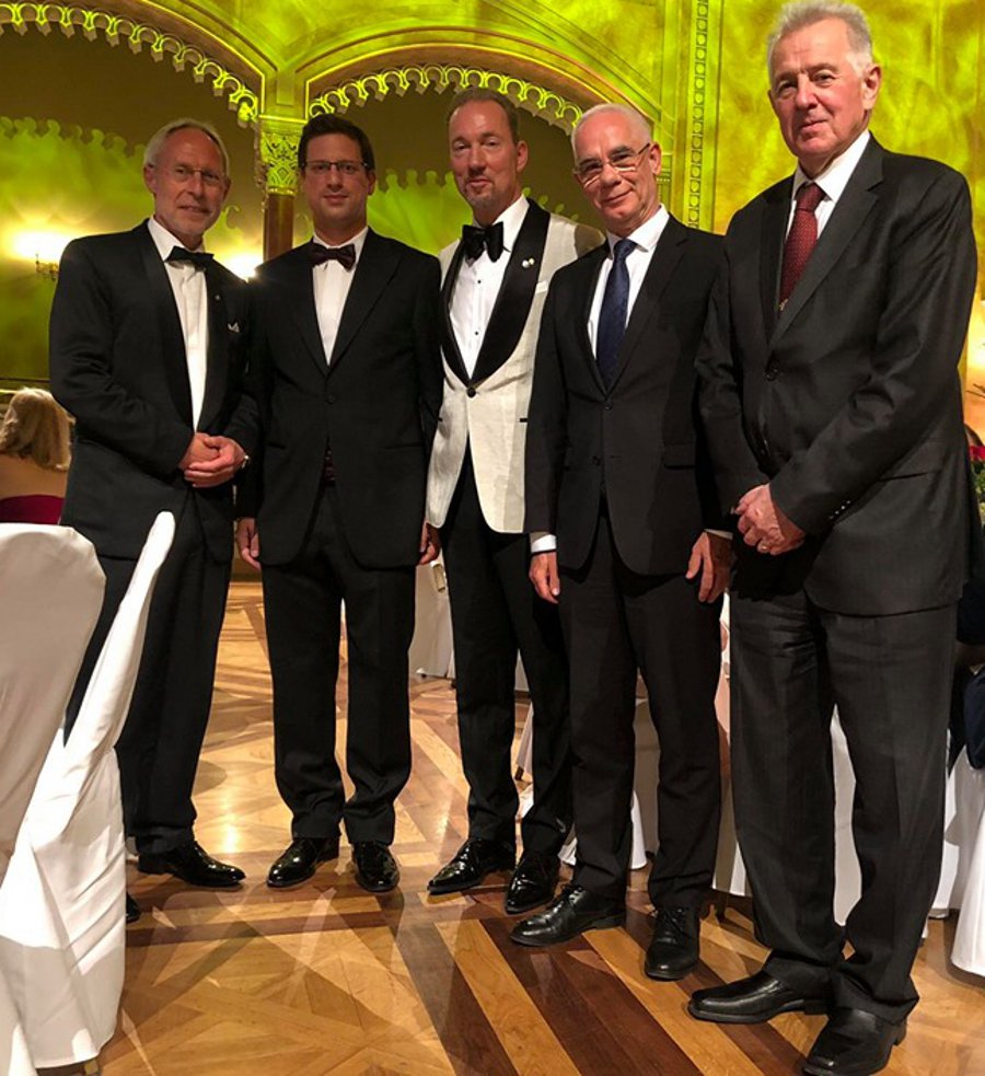 Expat Dr. Arne Gobert Awarded Top Hungarian Honour At Annual German Business Community Ball In Budapest