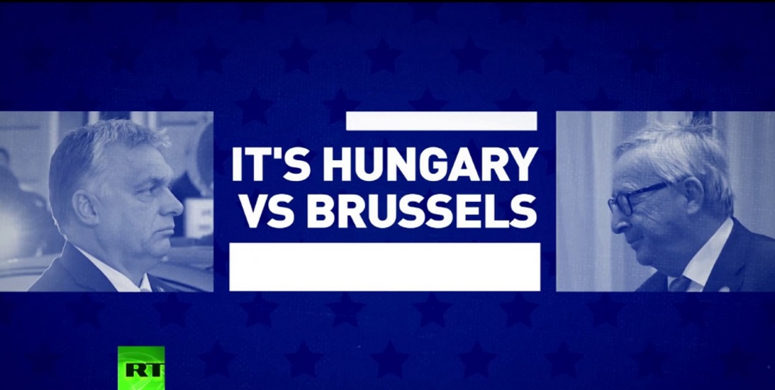 Video: Budapest Starts Campaign Against EU Chiefs