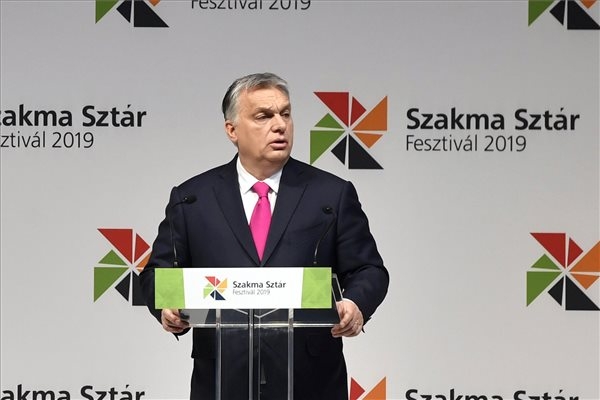 PM Orbán Opens Festival Of Vocational Training Schools In Budapest