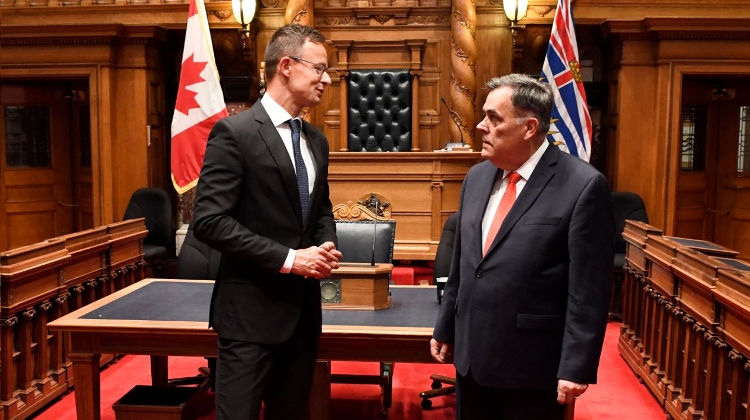 Szijjártó Opens Hungarian Diplomatic Mission In Vancouver