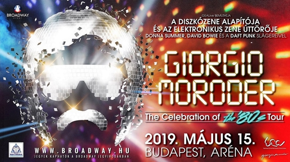 Giorgio Moroder Concert, Budapest Arena, 15 May