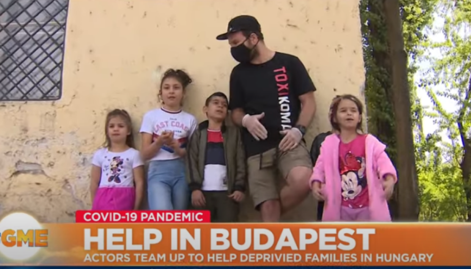 Video: Actors Team Up To Help Deprived Families In Hungary During Lockdown