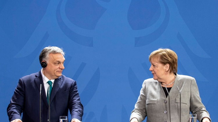 Merkel Meets Hungarian PM Orbán In Berlin