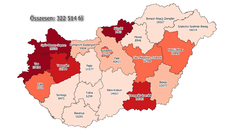 Covid Update: 162,875 Active Cases, 108 New Deaths In Hungary