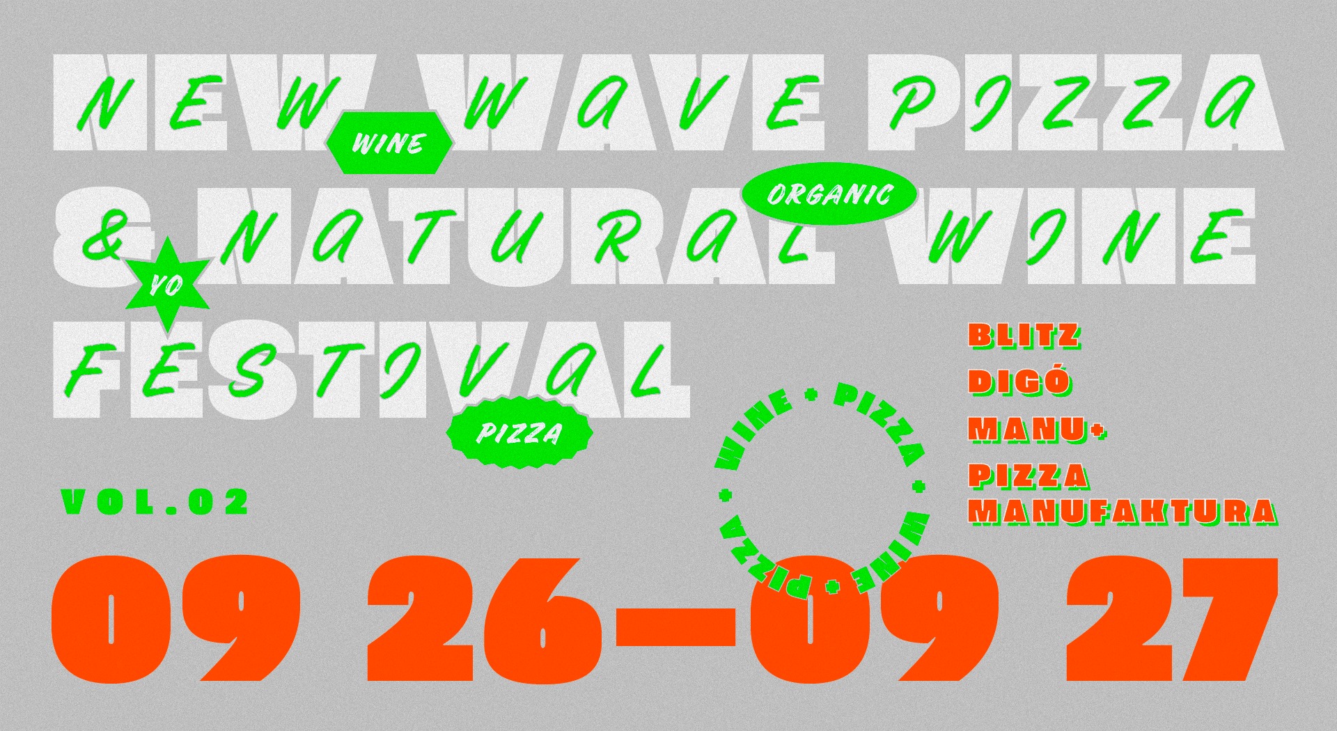 New Wave Pizza & Natural Wine Festival In Budapest, 26 – 27 September