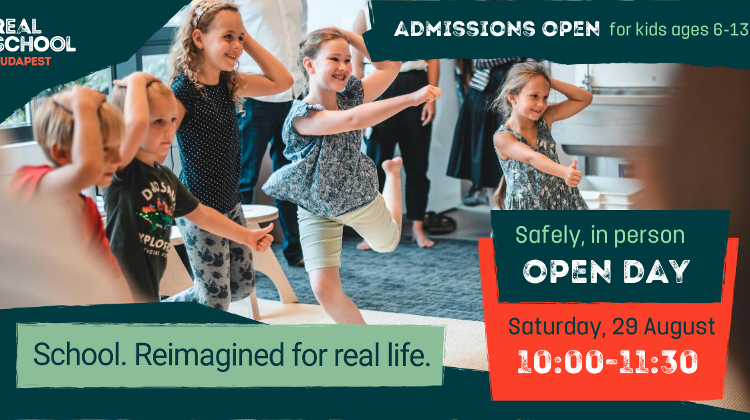 Real School Budapest Announces New Principal & Open Day