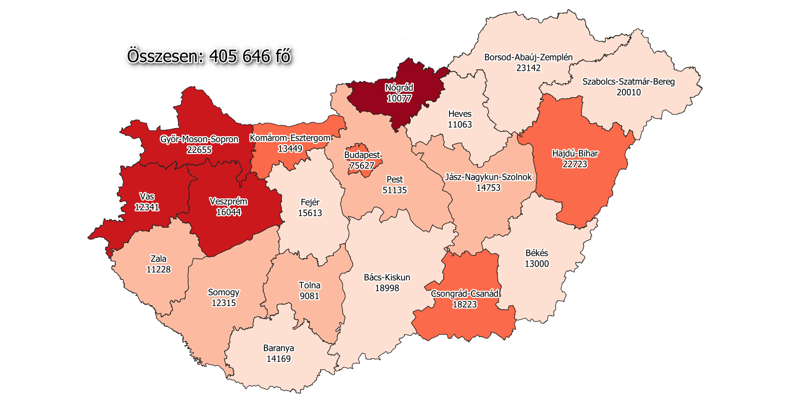 Covid Update: 82,649 Active Cases, 48 New Deaths In Hungary