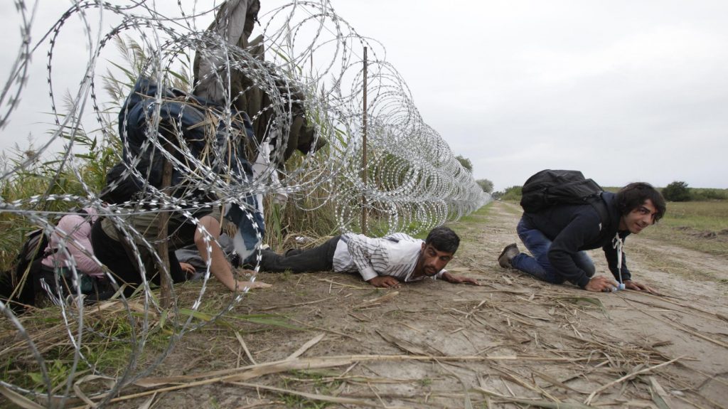 Illegal Migrants Make Attempt To Break Through Southern Border