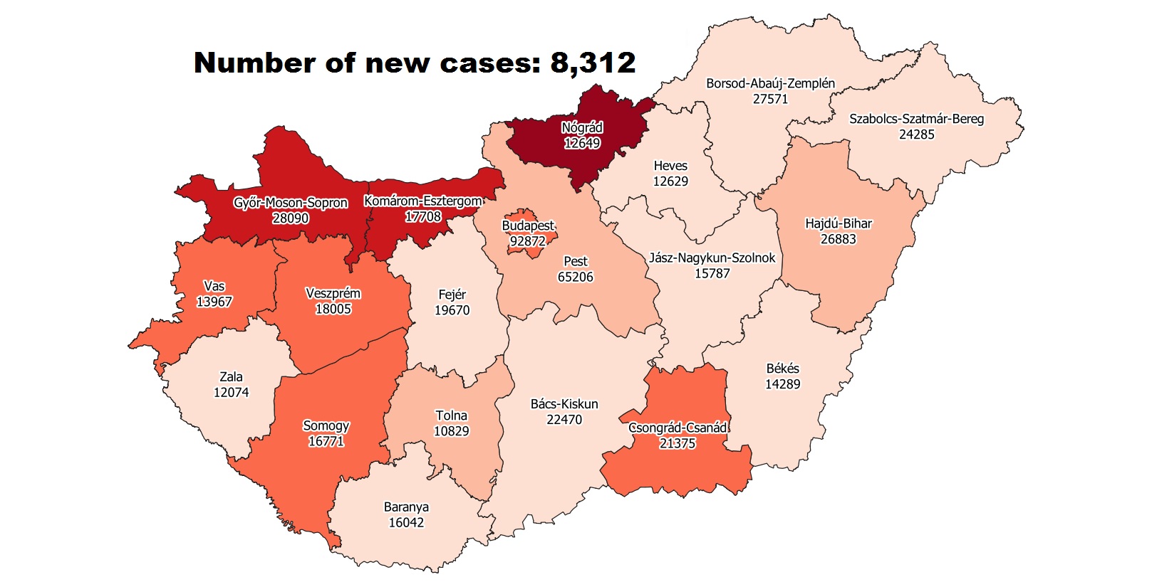 Covid Update 128,408 Active Cases 172 New Deaths In Hungary