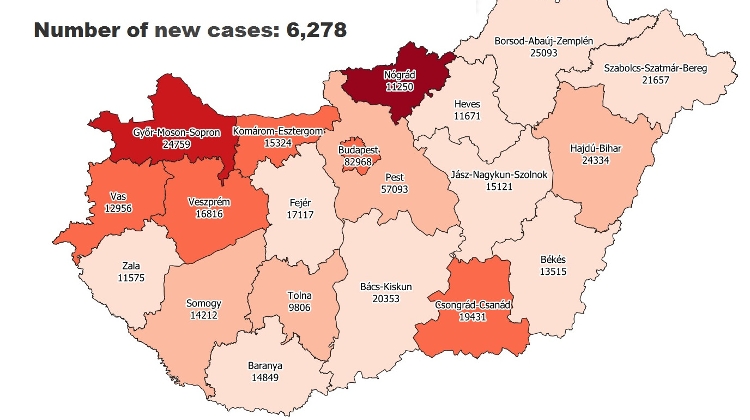Covid Update: 102,566 Active Cases 152 New Deaths In Hungary