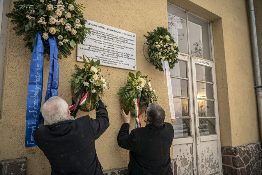 Memorial Day Of Ethnic Germans Deported From Hungary Marked