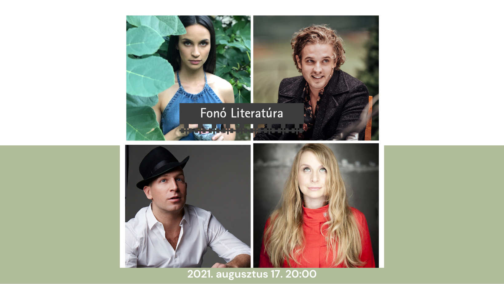 Verse, Song, Melody, Poetry of Central Europe, Fonó Budapest, 17 August