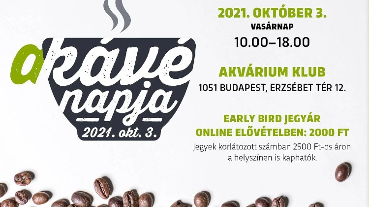 International Coffee Day, Akvárium Klub Budapest,  3 October