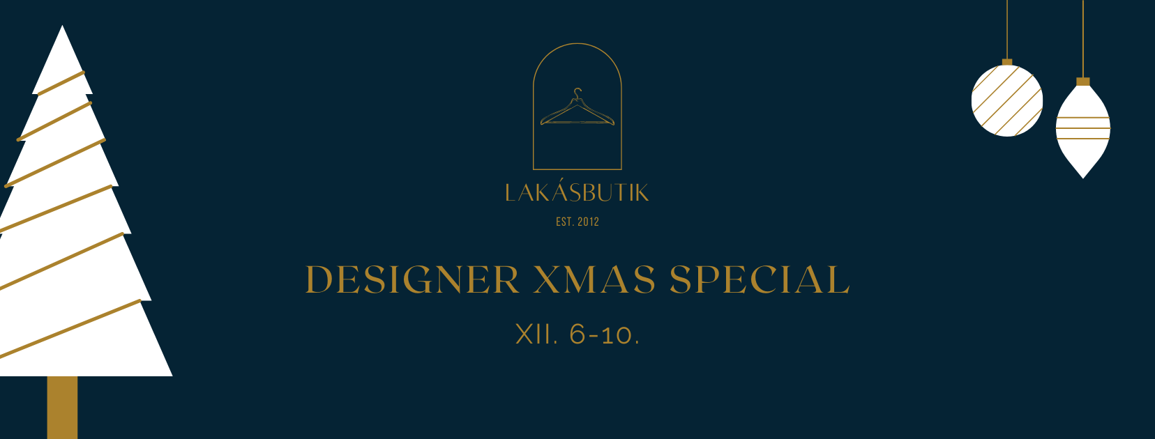 Lakásbutik Opens Designer Xmas Special Online Pop-Up, Budapest, 6 & 8 December