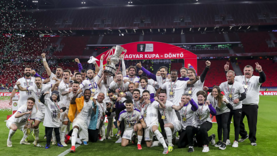 Watch: Újpest Win Exciting Football Cup Final