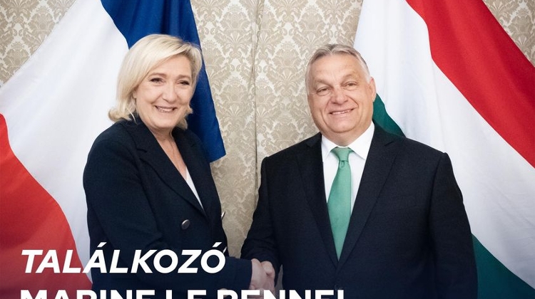 Orbán Meets Le Pen: 'Europeans Must Be Protected'