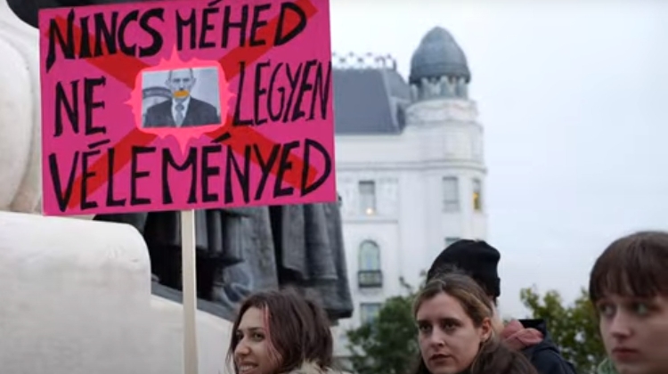 Watch: Protesters Challenge Hungary's New 'Heartbeat' Abortion Law