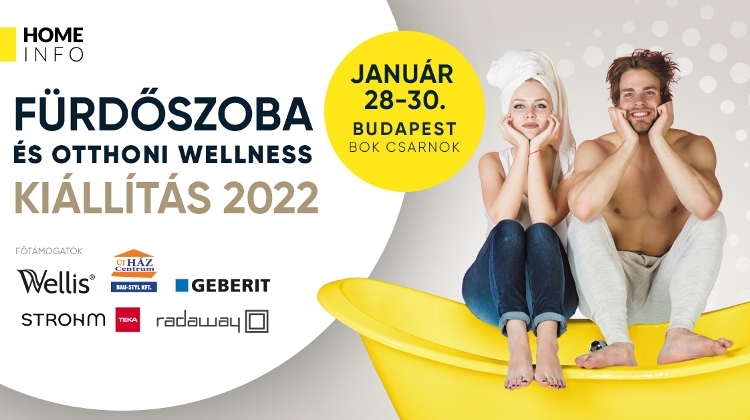 Bathroom & Home Wellness Exhibition, Bok Hall Budapest, 28 – 30 January