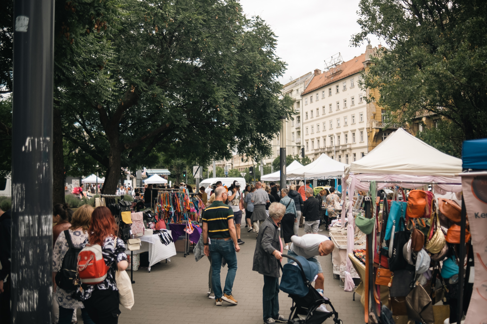 'Day of Markets', Erzsébet & Deák Squares in Budapest, 18 September