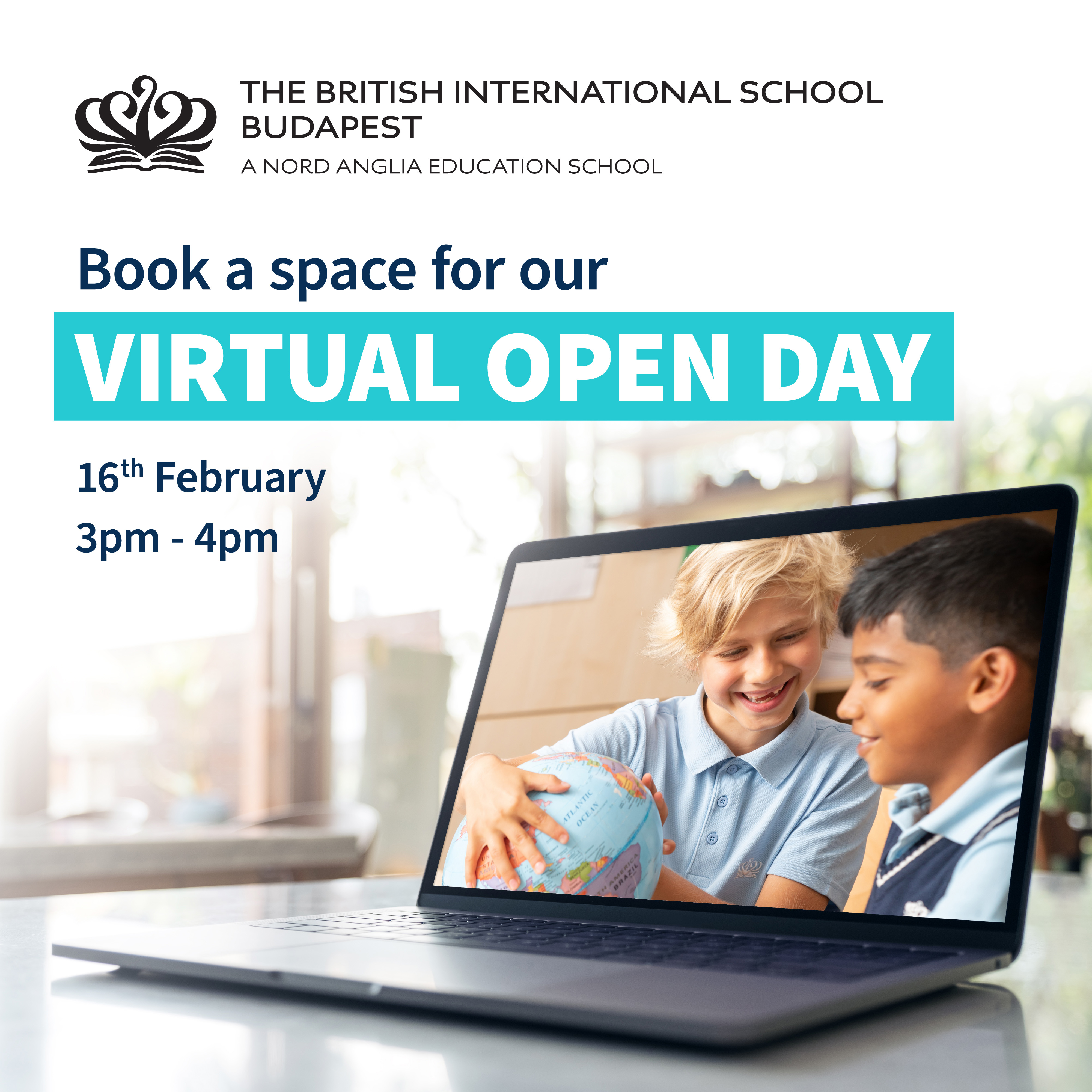 Virtual Open Day @ British International School Budapest, 16 February