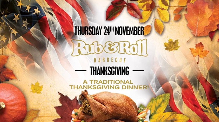 Thanksgiving Dinner, Rub & Roll's Barbeque Budapest, 24 November