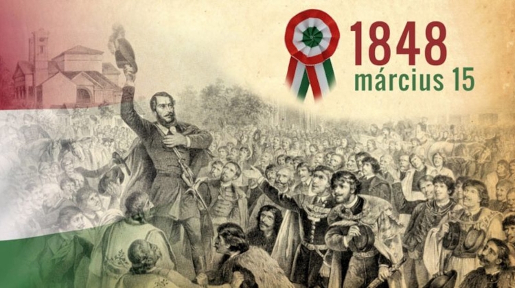 March 15th is "Universal Celebration Of Hungary's Freedom"