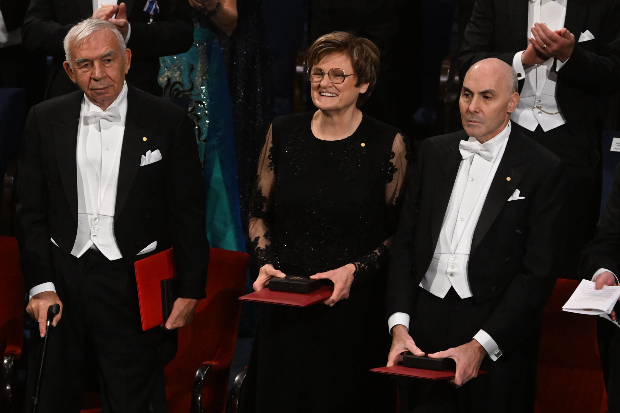 Watch: Nobel Prize Presented to Hungary’s Biochemist by Swedish King