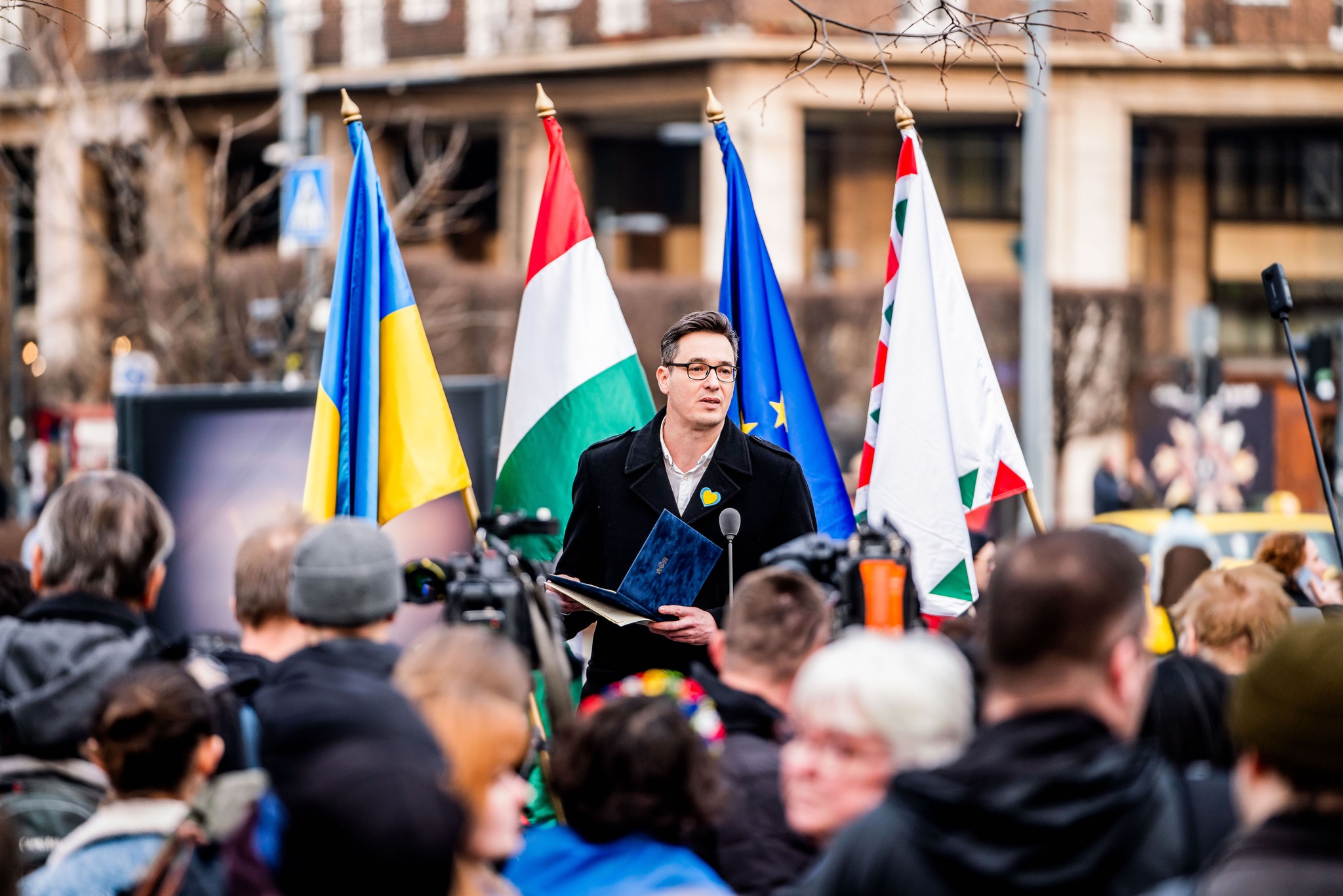 City Mayor: 'Budapest Standing by Ukraine, Solidarity, Peace'