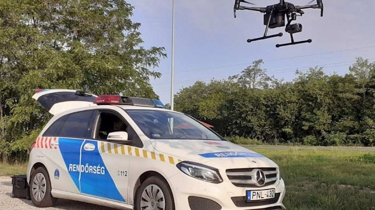 Police Increasingly Using Drones in Hungary Against Traffic Regulations Violators