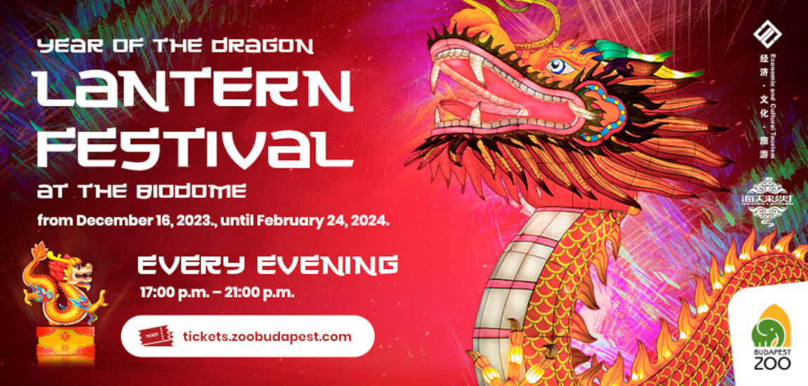 'Year of the Dragon Lantern Festival', Budapest Zoo's Biodome, 6 February
