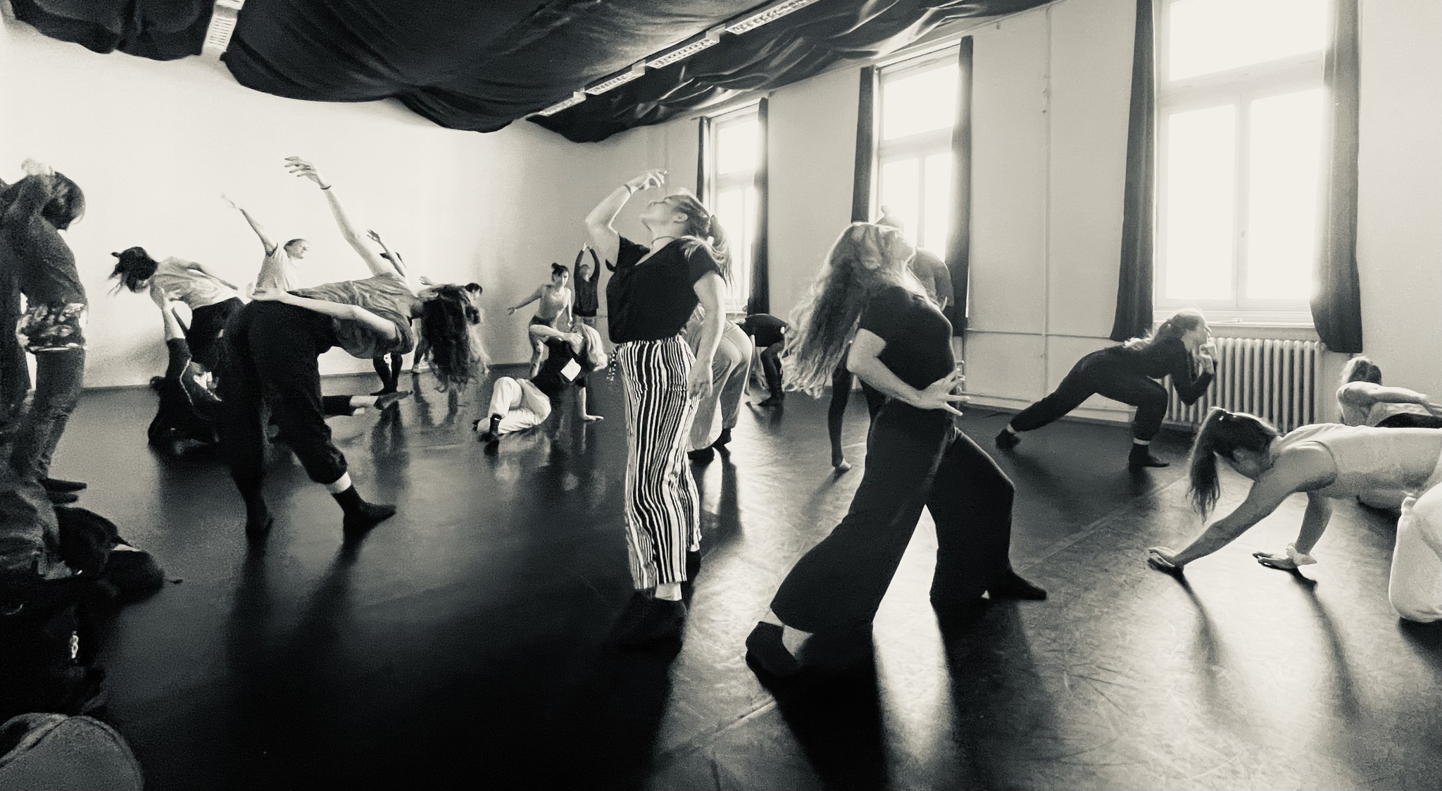 Dance Improvisation Training, Juranyi House Budapest, 24 February