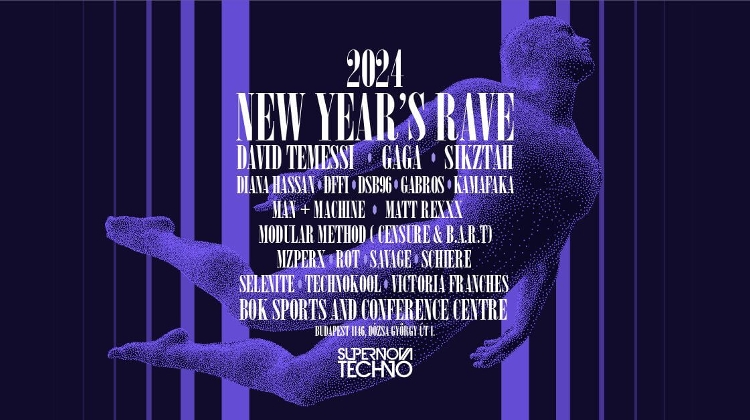 New Year's Rave 2024, BOK Hall Budapest, 31 December