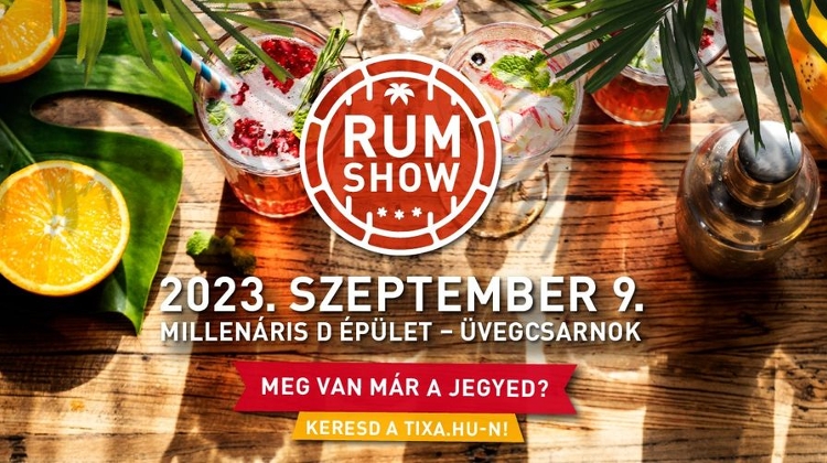 Rum Show: Take a Tasting Journey, Millenáris Park Budapest, 9 September