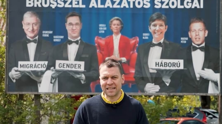 Fidesz Launches EP Election Campaign Alongside Controversial Billboards Attacking Opposition in Hungary