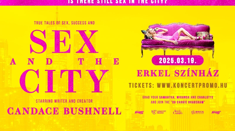 Candace Bushnell: 'Sex and the City', Erkel Theatre in Budapest, 19 March 2025 Candace Bushnell: 'Sex and the City', Erkel Theatre in Budapest, 19 March 2025