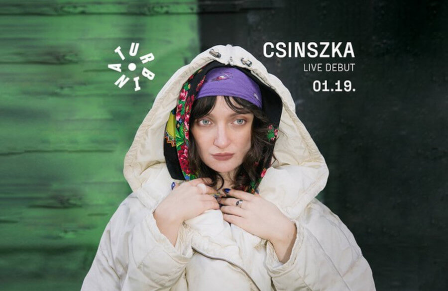 Csinszka Live Debut Concert & Exhibition Opening, Turbina Concert Hall Budapest, 19 January