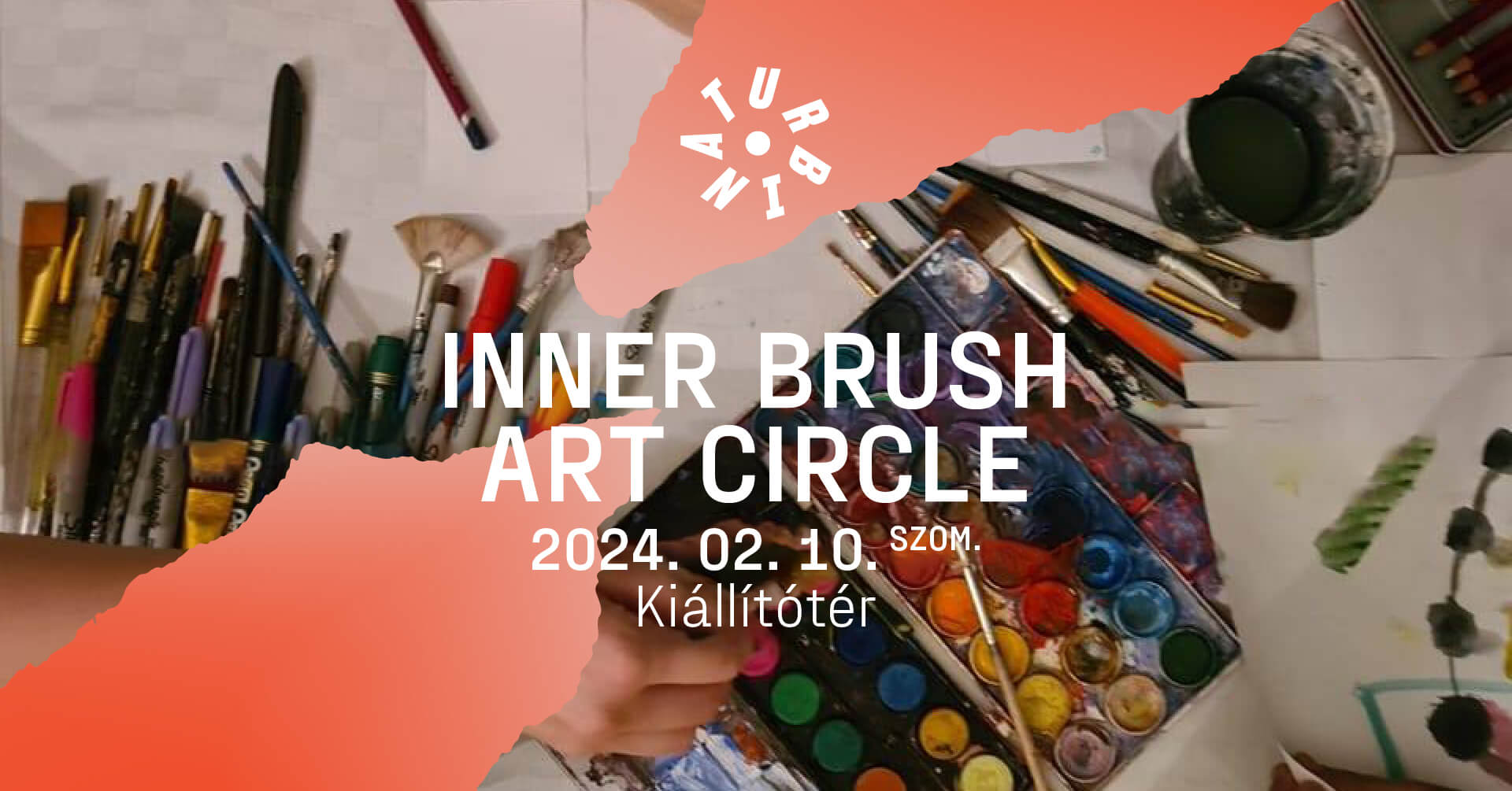 Inner Brush Art Circle Workshop, Turbina Budapest, 10 February