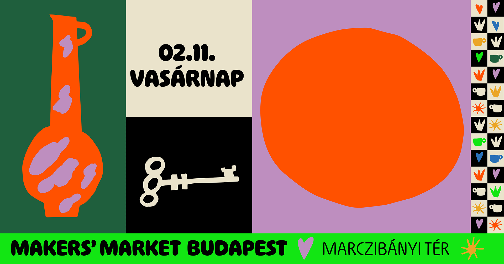 Makers' Market, Marczibányi Tér Cultural Center Budapest, 11 February