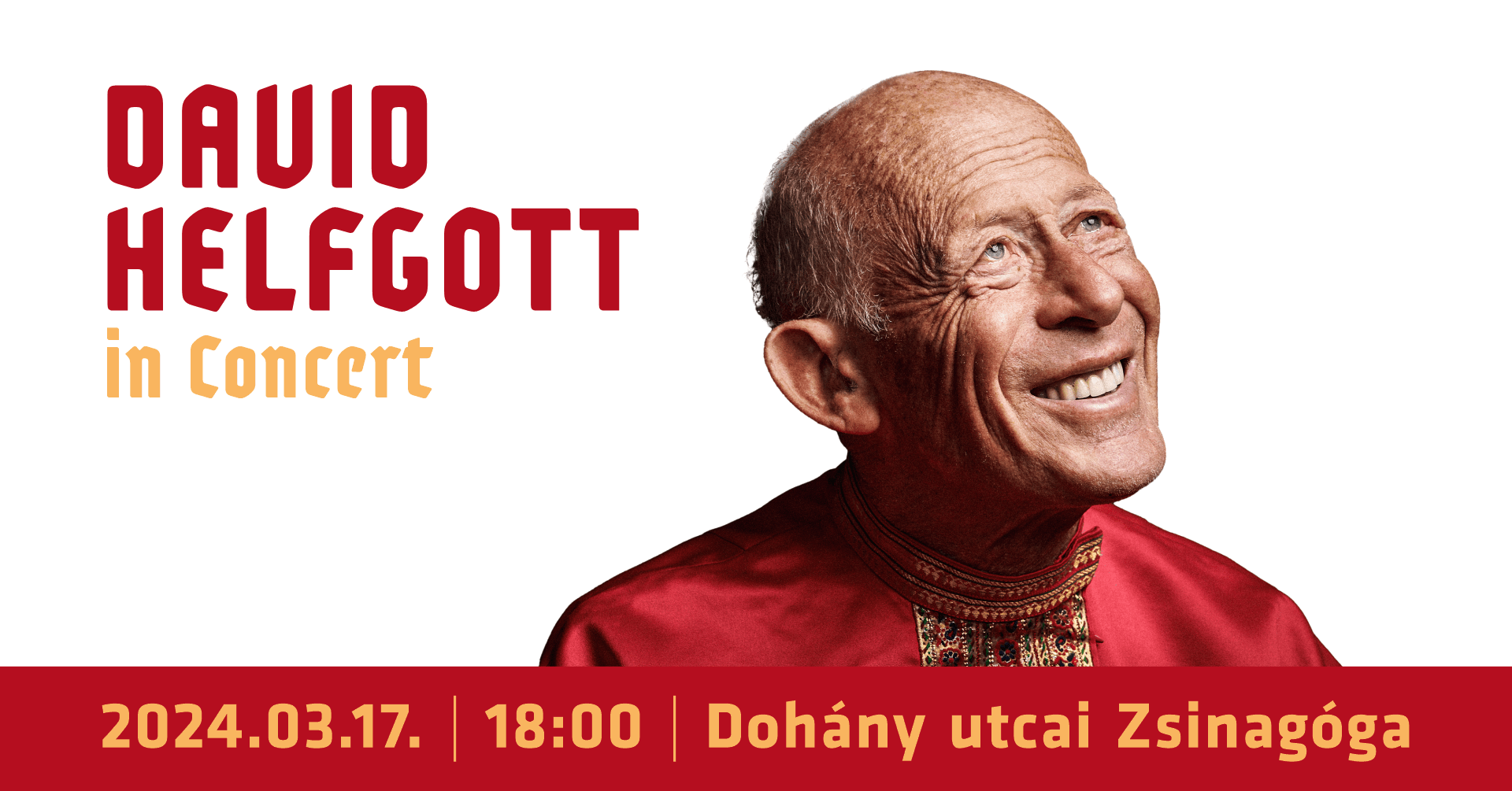 David Helfgott Concert, Dohány Street Synagogue Budapest, 17 March