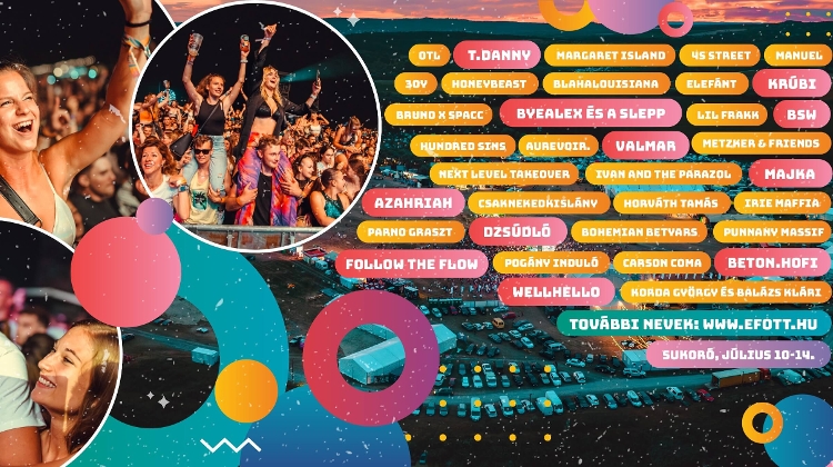 EFOTT Festival, Lake Velence, 10 - 14 July EFOTT Festival, Lake Velence, 10 - 14 July