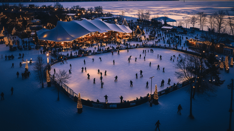 Huge Ice Rink & Special Winter Festival Await at Balaton Huge Ice Rink & Special Winter Festival Await at Balaton