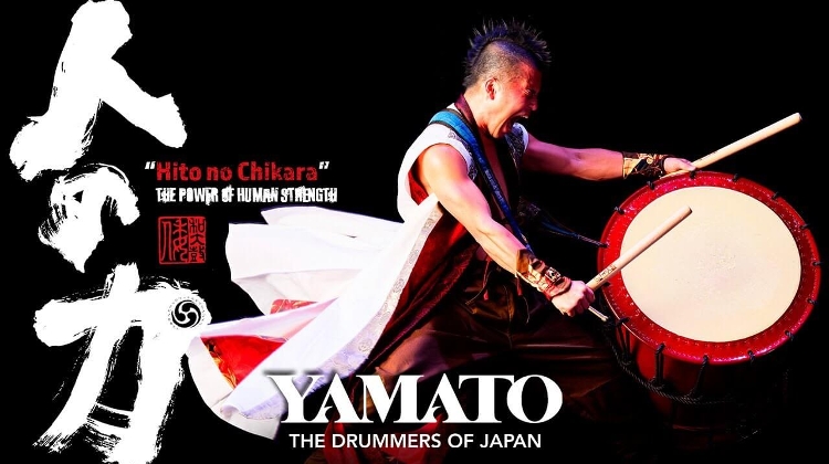 YAMATO - the Drummers of Japan, Erkel Theatre Budapest, 11 - 13 April YAMATO - the Drummers of Japan, Erkel Theatre Budapest, 11 - 13 April