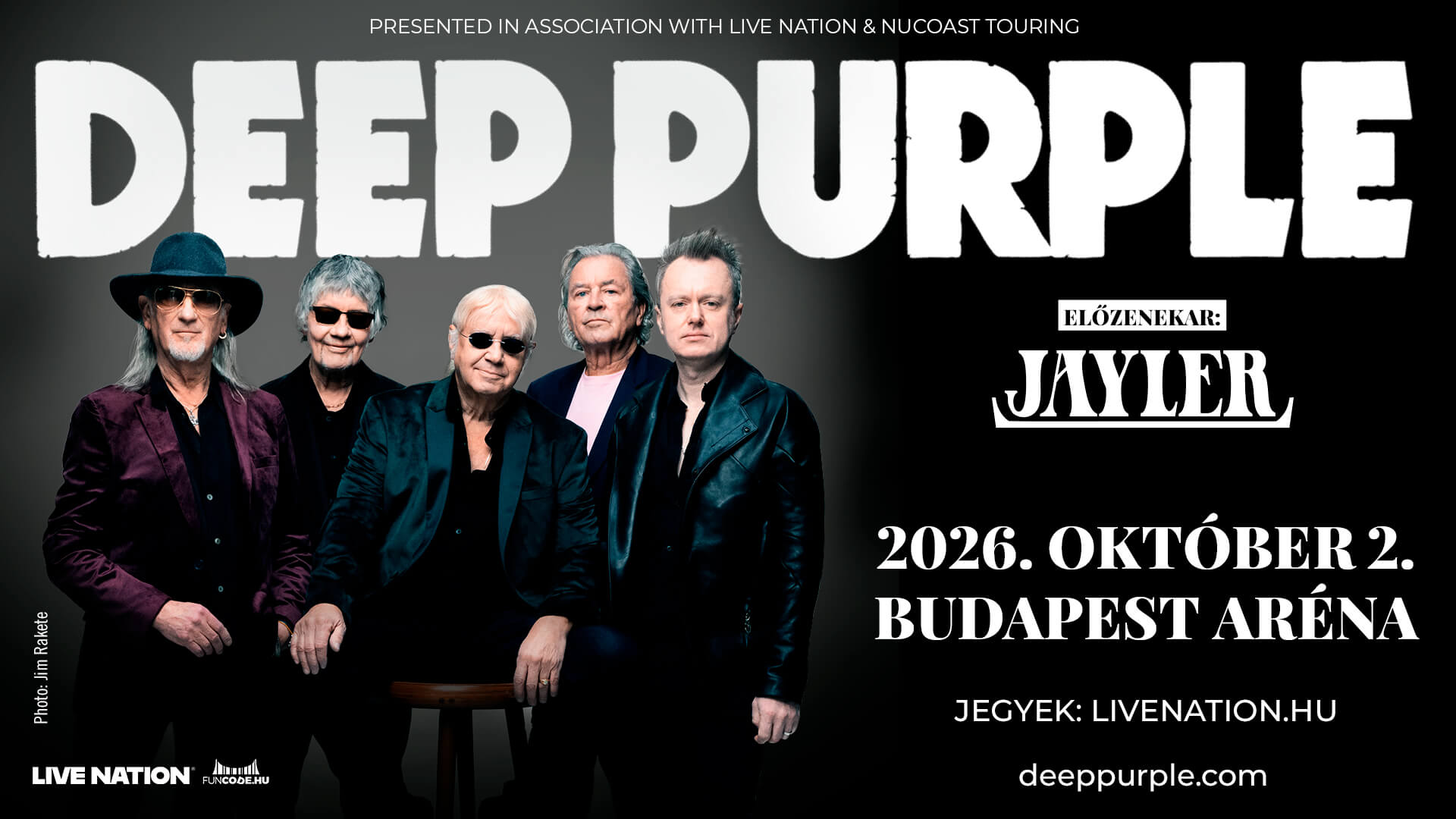 Deep Purple Will Return to Play in Hungary Next Year