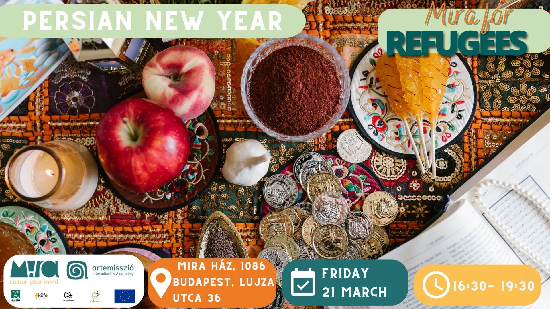 Persian New Year, MIRA House Budapest, 21 March