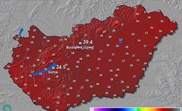 New Heat Record in Budapest New Heat Record in Budapest