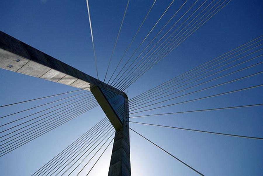 'Megyeri Bridge' In Budapest Officially Opened On 30 September 2008